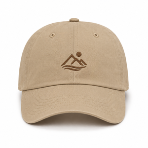 Casquette de baseball unisexe en coton sergé doux de haute qualité, avec boucle métallique réglable, brodée, style décontracté, vente en gros - Product Image 1