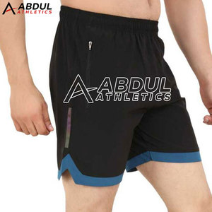 กางเกงขาสั้นออกกำลังกายสำหรับผู้ชาย น้ำหนักเบา ผลิตจากผ้าแห้งเร็ว เหมาะสำหรับการออกกำลังกาย วิ่ง เทรนนิ่ง และสวมใส่ในชีวิตประจำวันช่วงฤดูร้อน - Product Image 4