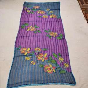 Chal Largo Bordado a Mano, Suave y de Primera Calidad, Elegante, Cálido, Ligero, Resistente al Viento, para Todas las Temporadas, para Mujer - Product Image 4