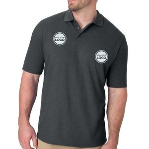 Collar Mens Standard <b>Classic</b> Fit Short Sleeve Solid Soft Cotton Polo Shirts - Product Image 3