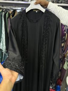 Stylish Elegant Hand Embroidered Abaya <b>For</b> Women Modest Islamic Wear - Product Image 2