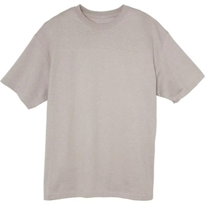 T-shirt basique uni à col rond pour homme, manches courtes, en matière de qualité supérieure, prix de gros, faible MOQ - Product Image 5