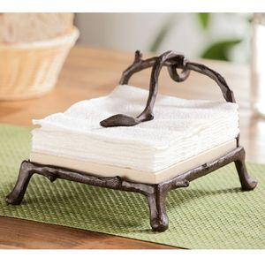 Boîte à mouchoirs en papier noir de style oriental avec motif de fleurs blanches, porte-serviettes décoratif fait à la main pour la maison ou la table d'hôtel - Product Image 6
