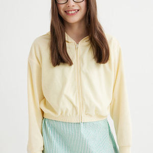 เสื้อฮู้ดเด็กผู้หญิง ผ้าเฟรนช์เทอร์รี่ ทรงโอเวอร์ไซส์ หลวม สวมใส่สบาย แขนยาว สำหรับเด็กทารกและเด็กวัยหัดเดิน เสื้อผ้าสำหรับใส่ทุกวัน เสื้อฮู้ดเด็กผู้หญิง - Product Image 6
