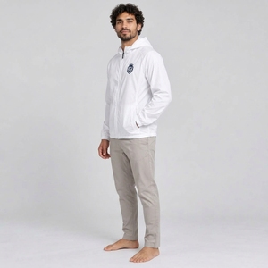 Chaqueta cortavientos para hombre, ligera, impermeable, abrigo para exteriores, tela transpirable, diseño resistente al viento, para viajes casuales y deportes. - Product Image 4