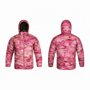 Veste légère à capuche camouflage, coupe-vent, décontractée, pour homme, vente en gros directe d'usine, manteau chaud d'hiver - Product Image 5