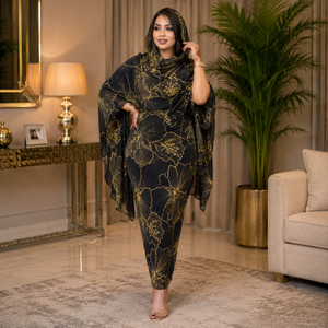 Toub Sudanés Clásico 100% Algodón Voile Estampado Digital |   Tela para Vestido de 58 Pulgadas con Elegante Diseño Floral, Prenda Tradicional para Mujer - Product Image 2