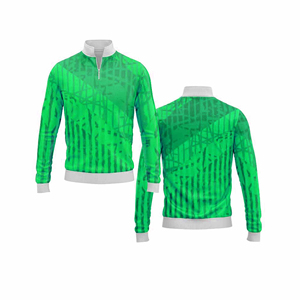 Custom Lightweight Stylish Half Zip Jacket <b>Men</b> Women Youth Sportswear Quick Dry Team <b>Pullover</b> With BesT Half Zip Jacket OEM - Product Image 1