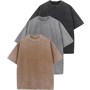 Camiseta 100% algodón personalizada con cuello redondo, camiseta de color sólido con cuello redondo, camiseta para hombre, camiseta de cuello redondo para hombre - Product Image 5