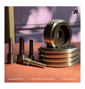 AUGST LINES Calibradores de rosca BSW de acero OHNS, Calibrador de límite de rosca WW, Certificado de calibración del fabricante, Calibrador GO NOGO, Proveedor personalizado - Product Image 2