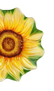 Bebedero para Pájaros de Metal con Soporte, Diseño de Girasol, para Jardín, Patio o Césped - Product Image 4