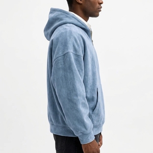 Sudadera con Capucha de Algodón Orgánico Personalizada para Hombre, Fabricante Mayorista para Minoristas de Ropa - Product Image 3