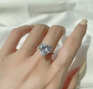 เพชรรูปหัวใจคุณภาพเยี่ยม D VVS2 เพชร CVD ที่เพาะเลี้ยงในห้องปฏิบัติการ สำหรับแหวนหมั้น เครื่องประดับชั้นดี Aniva-A สัมผัสแห่งความเป็นส่วนตัว - Product Image 5