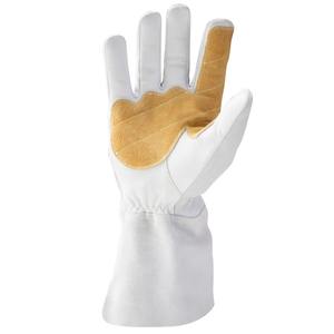 Gants de soudage en cuir doublé, résistants à la chaleur extrême, double isolation pour soudeurs MIG TIG - Product Image 2