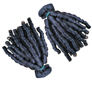 Machine à double trame indonésienne naturelle vierge Remy, cuticule alignée à la vapeur, extensions de cheveux humains de haute qualité - Product Image 4