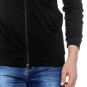 Prix avantageux pour les acheteurs en gros / Sweat à capuche en polaire pour homme de haute qualité avec fermeture éclair et cordons de serrage pour ajuster la capuche - Product Image 6