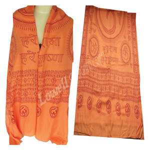 Elegante Bufanda de Viscosa con Estampado Espiritual, Ligera y Suave, Chal Bohemio para Meditación y Yoga, para Mujer - Product Image 4