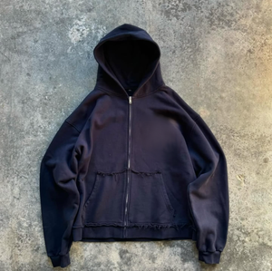 Conjunto Deportivo Vintage para Hombre, Sudadera con Cremallera y Pantalones Deportivos, Estilo Casual Oversize - Product Image 2