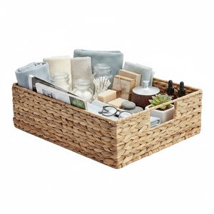 Organizing <b>Baskets</b> from Natural Water Hyacinth Handmade Sustainable <b>Basket</b> Made in Vietnam Crafted from Premium-Quality Material - Product Image 4