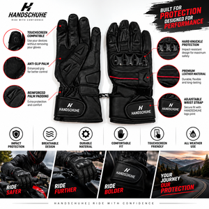 Gants de moto 2026 les plus récents, compatibles écran tactile, doigts complets, respirants, pour la course, uniques - Product Image 6