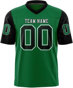 Wholesale American Football Jersey Polyester <b>Mesh</b> Custom Sublimation OEM Private Label Custom Color Supplier Quick Dry - Product Image 4
