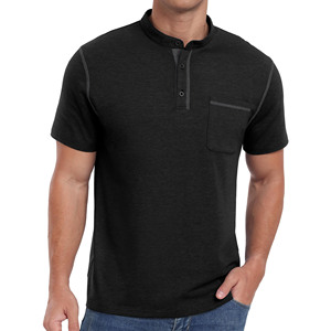 T-shirts noirs doux de haute qualité pour hommes, 100 % coton, vêtements surdimensionnés personnalisés, t-shirts vintage vierges avec poche pour hommes - Product Image 5