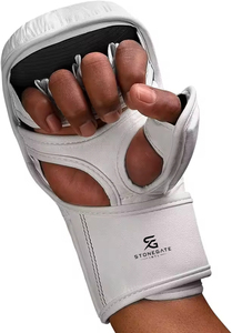 Guantes de Boxeo de Cuero OEM con Logotipo Personalizado, Guantes de Entrenamiento de Marca Privada para Gimnasios y Luchadores 2026 - Product Image 5