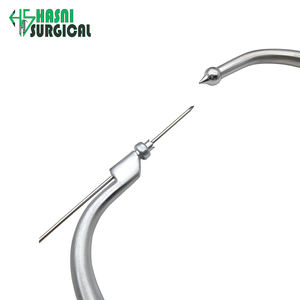 Forceps orthopédiques de réduction osseuse de 400 mm avec pointe sphérique, forceps à os en acier inoxydable - Product Image 3