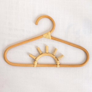 Accesorios para armario infantil, perchas de ropa de ratán ecológicas, perchas para abrigos con logo personalizado - Product Image 1