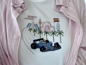 Top Corto Bohemio Hecho a Mano con Bordado de Algodón de Alta Calidad, Diseño Geométrico Deportivo para Primavera y Otoño - Product Image 4