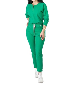 Meilleures ventes Nouvelle mode Couleur personnalisée Rayon Toile Tenues d'hôpital Blouse et pantalon de travail 2026 - Product Image 5