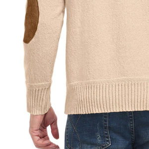 Fabrication professionnelle de pulls d'hiver chauds pour hommes, faible MOQ, pull en tricot surdimensionné pour hommes - Product Image 5