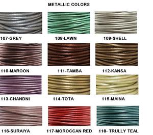 Cordón de Cuero Plano Dorado Metálico para Hacer Joyas, Manualidades, Cuerda de Cuero para Pulseras, Collares y Accesorios, en Rollo - Product Image 6