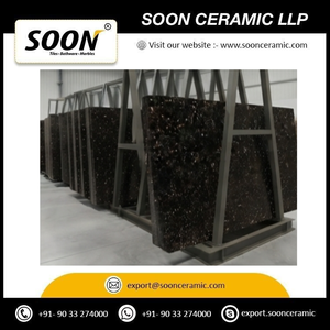 Piedra Natural Pulida de Calidad de Exportación India, Granito Negro Galaxy Moderno y Ecológico, Losa Grande de Granito para Escaleras, Chimeneas y Lavabos - Product Image 3