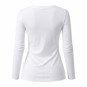 Camisetas de Manga Larga Personalizadas al por Mayor para Mujer - Proveedor Directo de Fábrica para Compras al por Mayor OEM - Product Image 2
