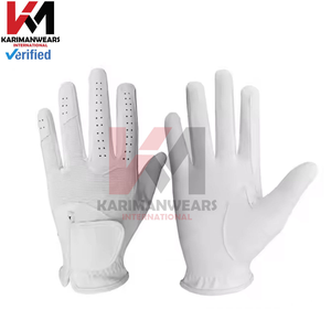 Guantes de Equitación de Cuero Sintético Duradero con Palma Reforzada - Product Image 1