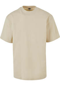 Premium <b>Sand</b> <b>Color</b> Men's shirts 100% Cotton Relaxed Oversized Tee Custom Logo Printing Plain Blank Apparel OEM Factory - Product Image 4