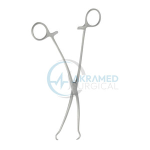 คีมจับเนื้อเยื่อแบบไม่เคลื่อนไหว รุ่น Skene Tenaculum Forceps ระดับมืออาชีพ ดีไซน์เชื่อถือได้ - Product Image 5