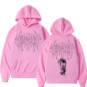 เสื้อฮู้ดผู้ชายทรงลำลอง ผ้าฝ้ายฟลีซ 100% สำหรับฤดูหนาว สีพื้นเรียบ สามารถสั่งทำสีและโลโก้ได้ คุณภาพสูง น้ำหนัก 350 กรัม - Product Image 1