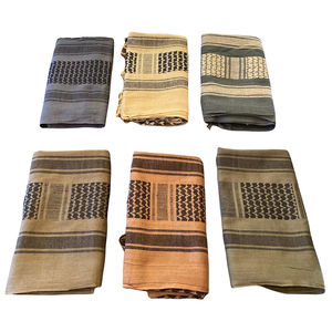 Pañuelo táctico de algodón de alta calidad para hombre, tipo Shemagh, transpirable, para el desierto, bandana, pañuelo para la cabeza, estilo medioriental. - Product Image 5