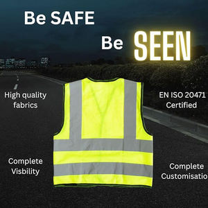 Chaleco de Seguridad Transpirable de Malla, Alta Visibilidad, Reflectante, Certificado ANSI, Cierre Frontal con Cremallera, Correas Laterales Ajustables - Product Image 4