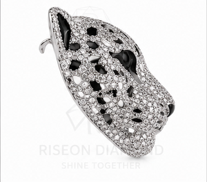 Pulsera de Lujo para Hombre de Oro Amarillo de 18K con Eslabones Cubanos y Diamantes Pavé, Cierre de Caja Totalmente Engastado, con Detalles de Diamantes Cultivados en Laboratorio, Brazalete de Declaración - Product Image 6
