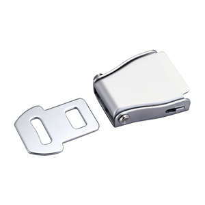 Hebilla de Cinturón de Seguridad S50C con Núcleo de Acero al Carbono y Cubierta Superior de Aluminio con Revestimiento Resistente a la Corrosión para Cinturones de Seguridad de Carga en Almacenes - Product Image 1