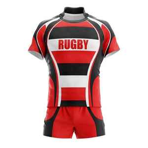 Uniforme de Rugby Personalizado Unisex para Bebés y Niños Pequeños, 100% Poliéster Sublimado, Ropa Deportiva - Product Image 4