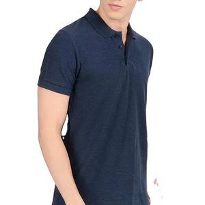 Camiseta formal de manga corta para hombre de alta calidad, talla grande, antibolitas, transpirable, diseño de logotipo personalizado, precio barato, servicio OEM - Product Image 3