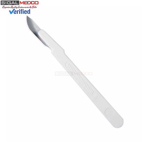 Cuchilla Quirúrgica de Plástico Desechable de un Solo Uso, Mango BP, Instrumentos Médicos y Dentales, Proveedor Mayorista de SIGAL MEDCO - Product Image 2