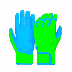 High Quality Adjustable Wrist Anti Slip Grip <b>Baseball</b> Batting <b>Gloves</b> Custom Design OEM Service Wholesale <b>Baseball</b> Batting <b>Gloves</b> - Product Image 1