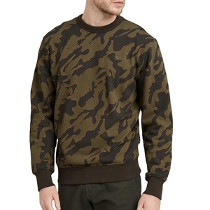 Sweat-shirt décontracté vert camouflage à col rond pour hommes et femmes, pull élégant à imprimé camouflage pour le streetwear et le quotidien - Product Image 1