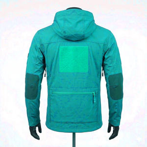 High Quality Wholesale Men's Lightweight Softshell <b>Jacket</b> Windbreaker Waterproof Warm <b>Fleece</b> <b>Lined</b> Soft Shell for Outdoor Hiking - Product Image 3