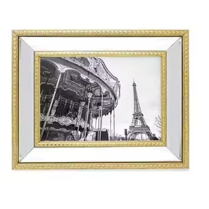 Artistic Metal Glass Photo <b>Frame</b> Decorative <b>Picture</b> Display Interior Home Decor - Product Image 3